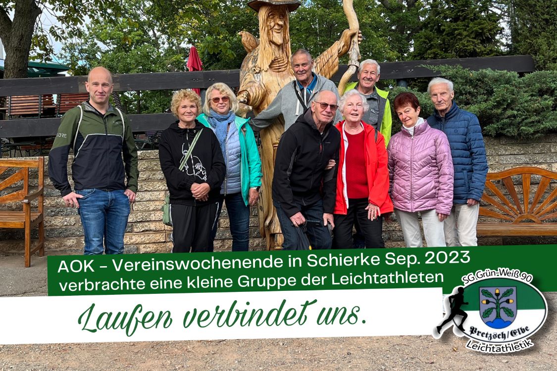 AOK-Vereinswochenende in Schierke (22.-24.09.2023)